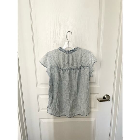 Rails Ruthie Top Light Acid Wash Size Medium - Picture 6 of 14